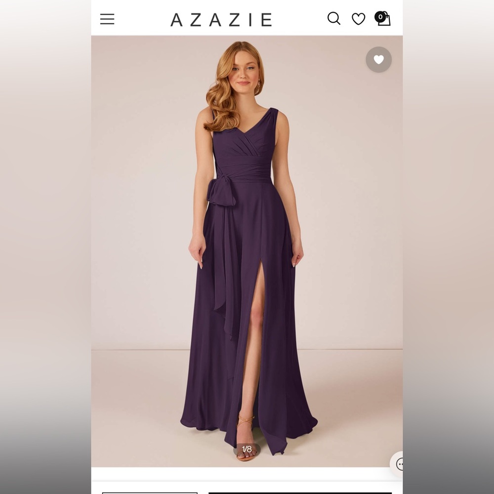 Azazie Bianca dress, size 16